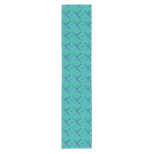 PDX Portland Airport Carpet Oregon Short Table Runner