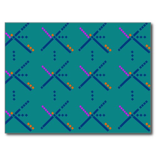 PDX Portland Carpet Postcard