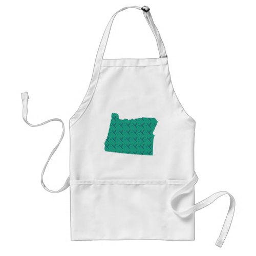 Portland Airport carpet Oregon map Adult Apron