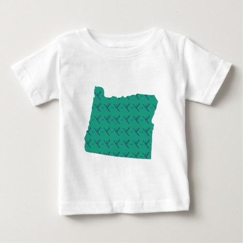 Portland Airport carpet Oregon map Tee Shirt