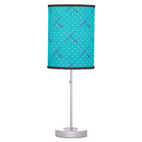 Portland Oregon Airport famous carpet pattern Desk Lamp
