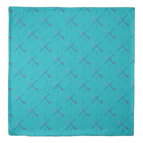 Portland Oregon Airport famous carpet pattern Duvet Cover