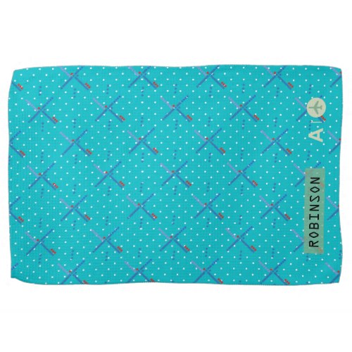 Portland Oregon Airport iconic carpet personalized Towel