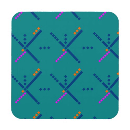 Portland Oregon PDX Airport Carpet Coaster