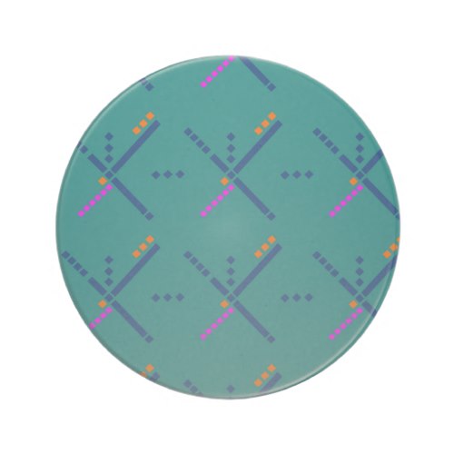 Portland Oregon PDX Airport Carpet Coaster