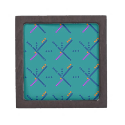 Portland Oregon PDX Airport Carpet Jewelry Box
