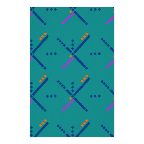 Portland Oregon PDX Airport Carpet Stationery