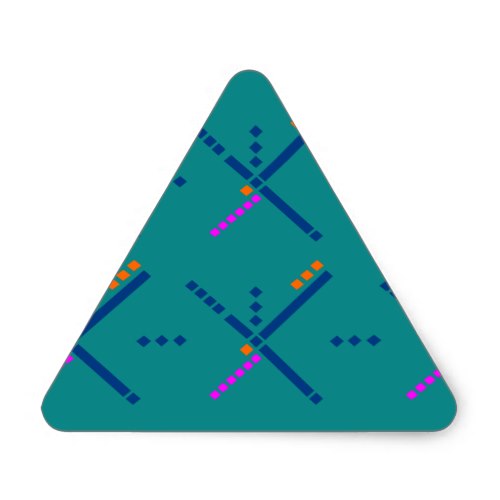 Portland Oregon PDX Airport Carpet Triangle Sticker