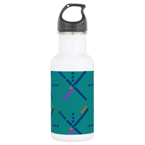 Portland Oregon PDX Airport Carpet Water Bottle